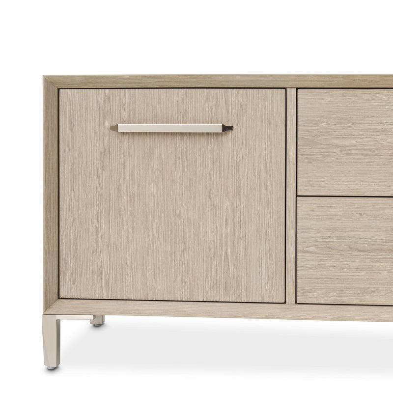 Lotus Bay - TV Console - Sand - R&R Furniture Gallery (Fountain Valley, CA)