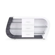 Anne - Buffet - White / Gray - R&R Furniture Gallery (Fountain Valley, CA)