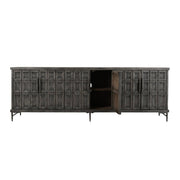 Willmark - 6 Door Iron Leg Sideboard - R&R Furniture Gallery (Fountain Valley, CA)