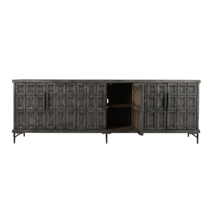 Willmark - 6 Door Iron Leg Sideboard - R&R Furniture Gallery (Fountain Valley, CA)