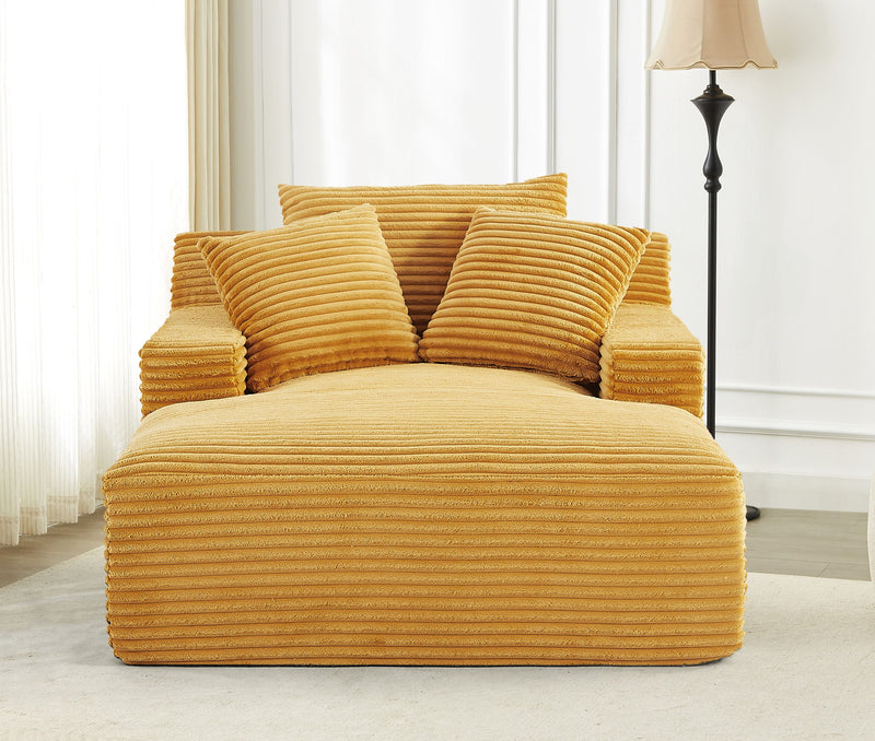 Cloudline - Oversized Chaise Lounge, Modern Comfy Couch With Full Foam Cushioning, Cozy Sleeper Sofabed - R&R Furniture Gallery (Fountain Valley, CA)