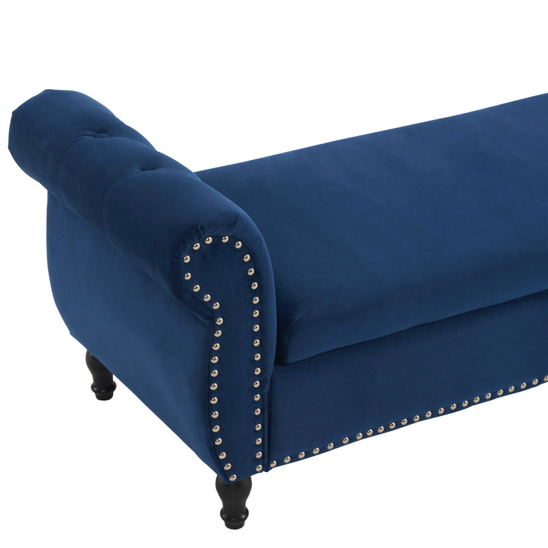 Luxurious Multifunctional Storage Ottoman Bench With Pillow - R&R Furniture Gallery (Fountain Valley, CA)