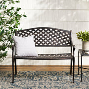 Spencer - Cast Bench - Copper - R&R Furniture Gallery (Fountain Valley, CA)