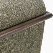 Classic Home Lucia swivel chair with cushioned seat and backrest, featuring a sleek, modern design and a swivel base.