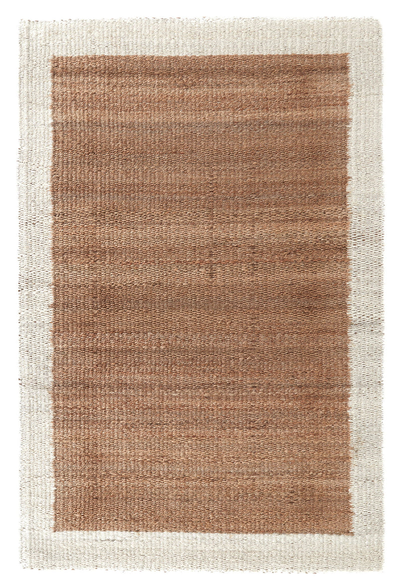 Classic Home Serene Frame Area Rug with intricate patterns and soft neutral tones, perfect for living room or bedroom decor.