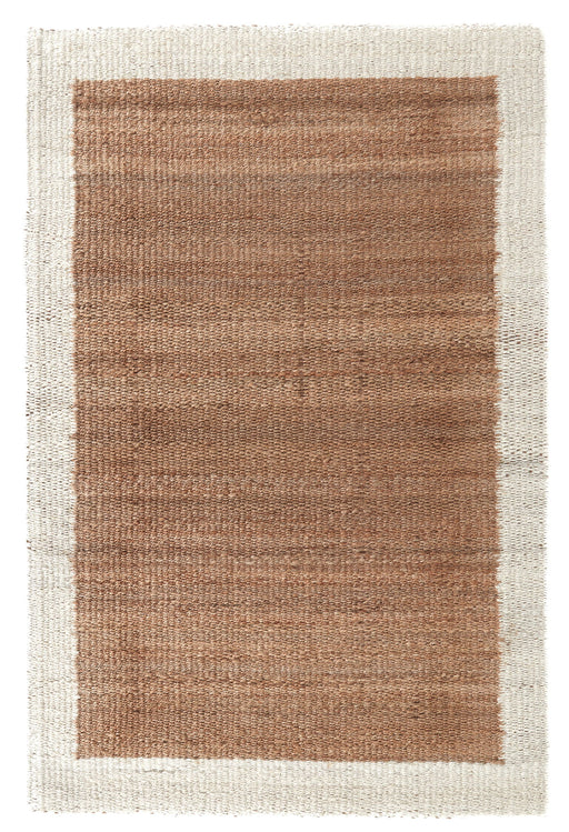 Classic Home Serene Frame Area Rug with intricate patterns and soft neutral tones, perfect for living room or bedroom decor.