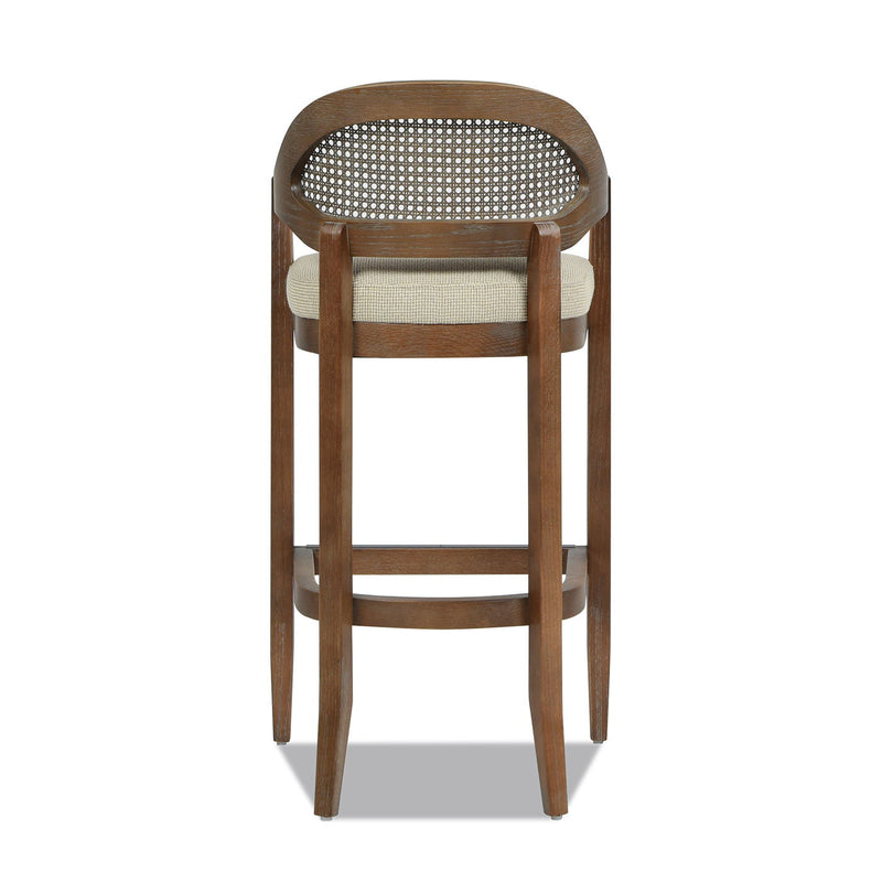 Americana - Mid-Century Modern Cane Back Counter Stool - R&R Furniture Gallery (Fountain Valley, CA)
