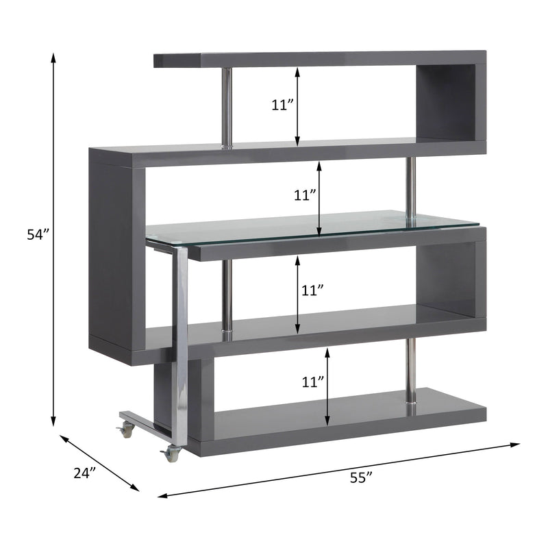 Buck II - Writing Desk With Bookshelf - R&R Furniture Gallery (Fountain Valley, CA)