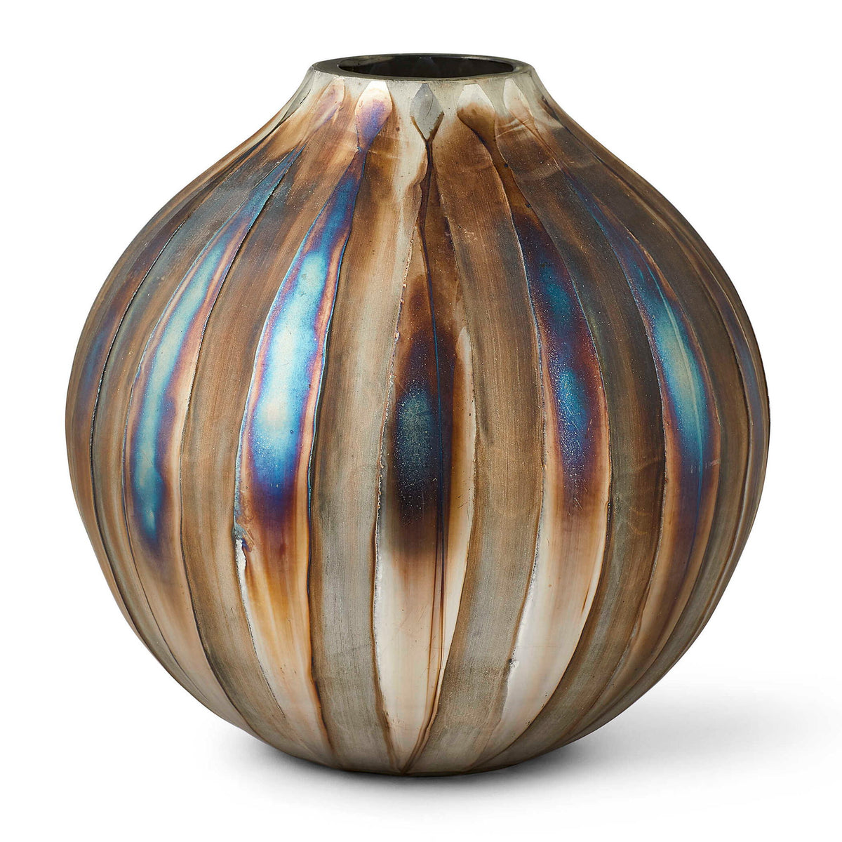 Ripple - Small Vase - Bronze