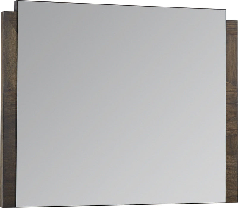 Broderick Dresser Mirror in Wild Oats Brown