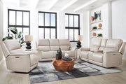 Parker Living Zero Gravity Power Reclining 3-piece sofa set with plush cushions and modern design in a contemporary living room setting.