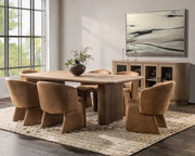 Vander - Oak Wood 84" Dining Table - R&R Furniture Gallery (Fountain Valley, CA)