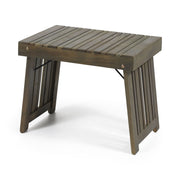 Temptation - Outdoor Foldable Side Table With Slat Design - R&R Furniture Gallery (Fountain Valley, CA)