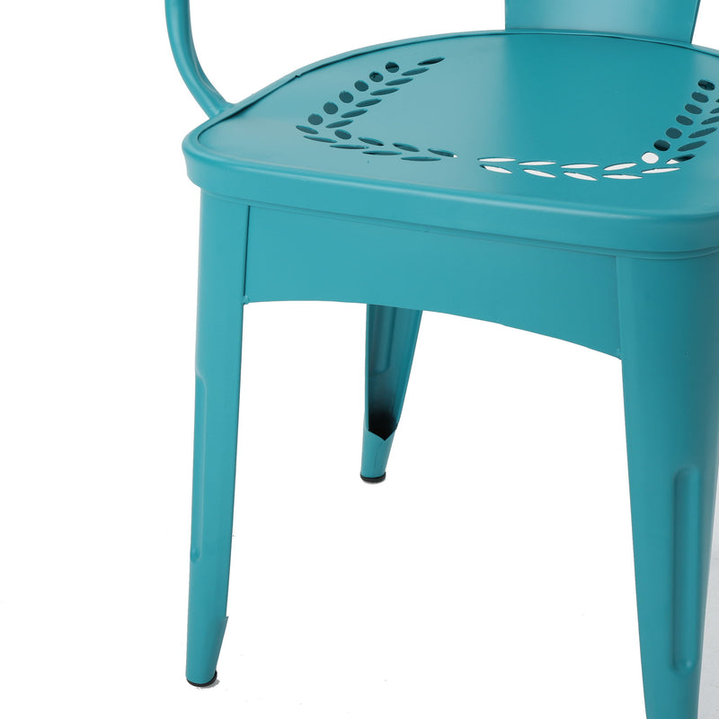 Lourdes - 3 Piece Metal Set - Teal - R&R Furniture Gallery (Fountain Valley, CA)