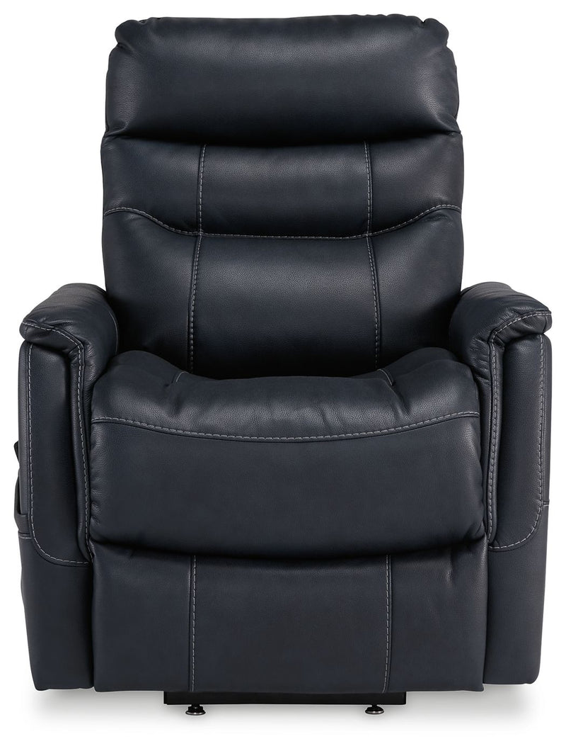 Strawbill - Power Lift Recliner - R&R Furniture Gallery (Fountain Valley, CA)