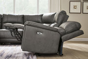 Bleckley - Reclining Sectional - R&R Furniture Gallery (Fountain Valley, CA)