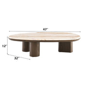 Haidar - Table With Marble Top - R&R Furniture Gallery (Fountain Valley, CA)