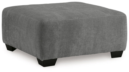 Birkdale Court - Oversized Accent Ottoman - Gray - R&R Furniture Gallery (Fountain Valley, CA)