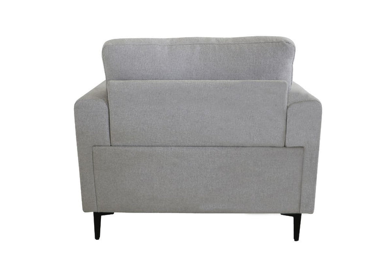Kyrene - Chair - Light Gray Linen - R&R Furniture Gallery (Fountain Valley, CA)