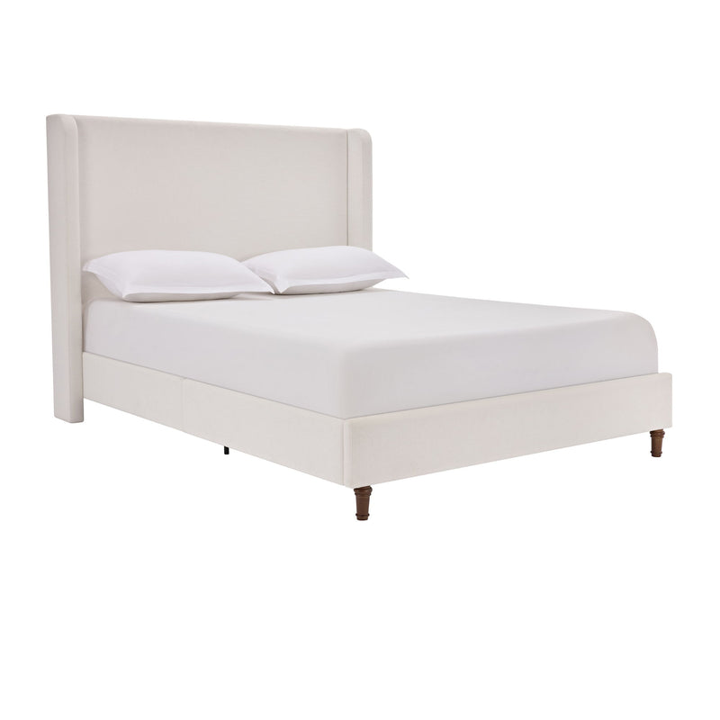 Harper - Tall Headboard Upholstered Bed / High Headboard / Elegant Simplicity / No Box Spring Needed - R&R Furniture Gallery (Fountain Valley, CA)