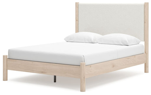 Cadmori - Upholstered Panel Bed - R&R Furniture Gallery (Fountain Valley, CA)