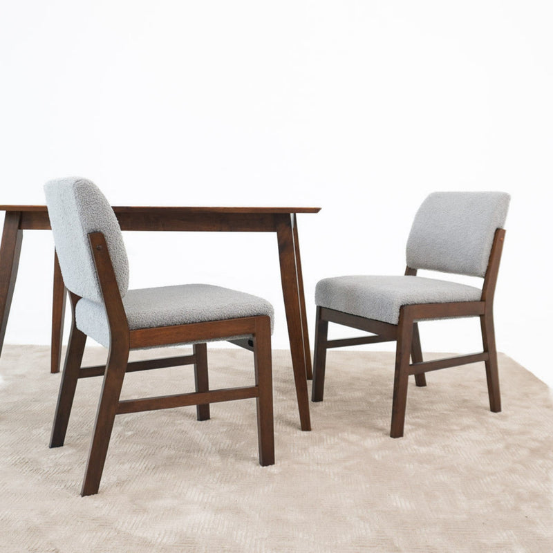 Caldwell - Dining Chair (Set of 2) - Light Gray - R&R Furniture Gallery (Fountain Valley, CA)