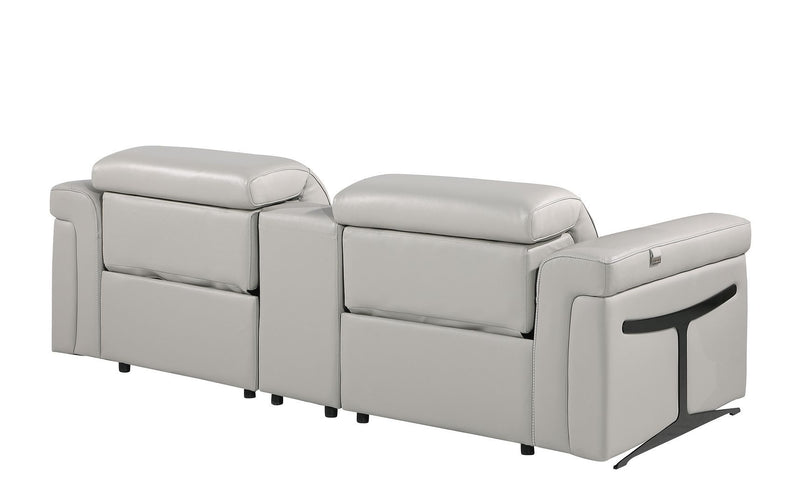 1126 - 3-Piece Modular Power Reclining Loveseat In With 2 Power Recliners & Power Headrests