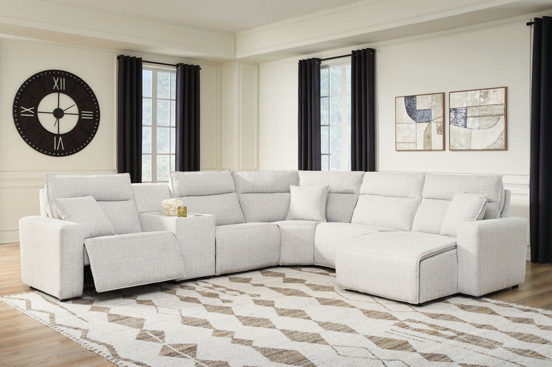 Modmax II - Reclining Sectional - Stone - R&R Furniture Gallery (Fountain Valley, CA)