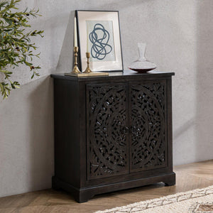 Harmony - 2 Door Sideboard - Harvest Walnut - R&R Furniture Gallery (Fountain Valley, CA)