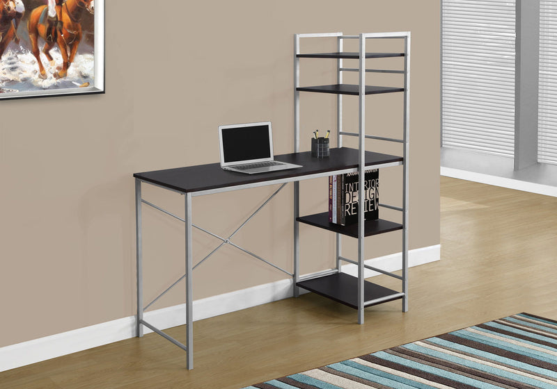 Computer Desk For Home Office, Laptop Storage Shelves - R&R Furniture Gallery (Fountain Valley, CA)