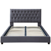 Donald - Mid-Century Modern Upholstered Platform Bed - R&R Furniture Gallery (Fountain Valley, CA)