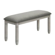 Upholstered Bench With Solid Legs - R&R Furniture Gallery (Fountain Valley, CA)