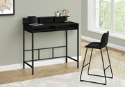 Computer Desk For Home Office, Standing, Storage Shelves, Laptop, Contemporary & Modern - R&R Furniture Gallery (Fountain Valley, CA)
