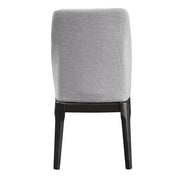 Madan - Side Chair (Set of 2) - Light Gray Linen & Gray Oak - R&R Furniture Gallery (Fountain Valley, CA)