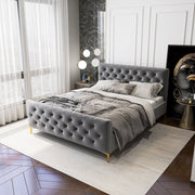 Bailey - Elegant Design Bed - R&R Furniture Gallery (Fountain Valley, CA)