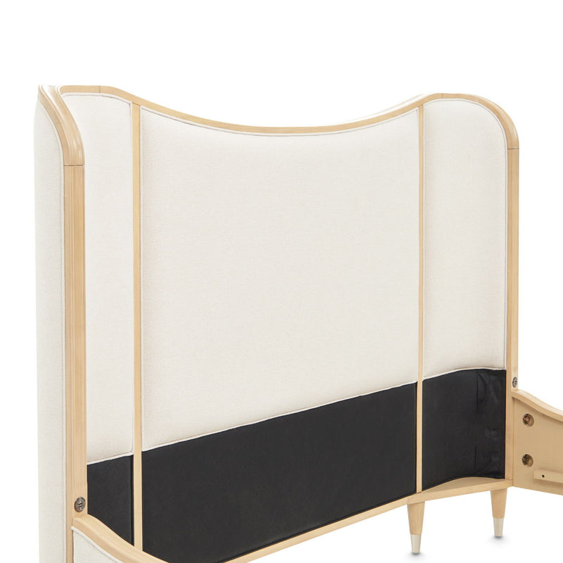 Camellia Field - Upholstered Panel Bed - R&R Furniture Gallery (Fountain Valley, CA)