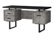 Computer Desk For Home Office, Laptop, Left, Right Set - Up, Storage Drawers, Contemporary & Modern - R&R Furniture Gallery (Fountain Valley, CA)