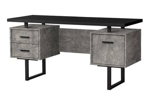 Computer Desk For Home Office, Laptop, Left, Right Set - Up, Storage Drawers, Contemporary & Modern - R&R Furniture Gallery (Fountain Valley, CA)