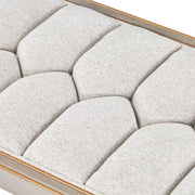 St. Charles - Bench - Dove Gray - R&R Furniture Gallery (Fountain Valley, CA)