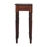 Turned Leg Writing Desk - Chestnut - R&R Furniture Gallery (Fountain Valley, CA)