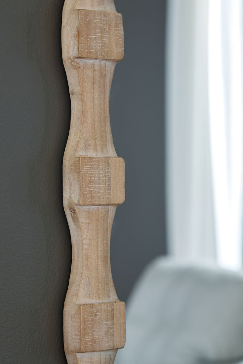 Acelmore - Accent Mirror - Light Brown - R&R Furniture Gallery (Fountain Valley, CA)