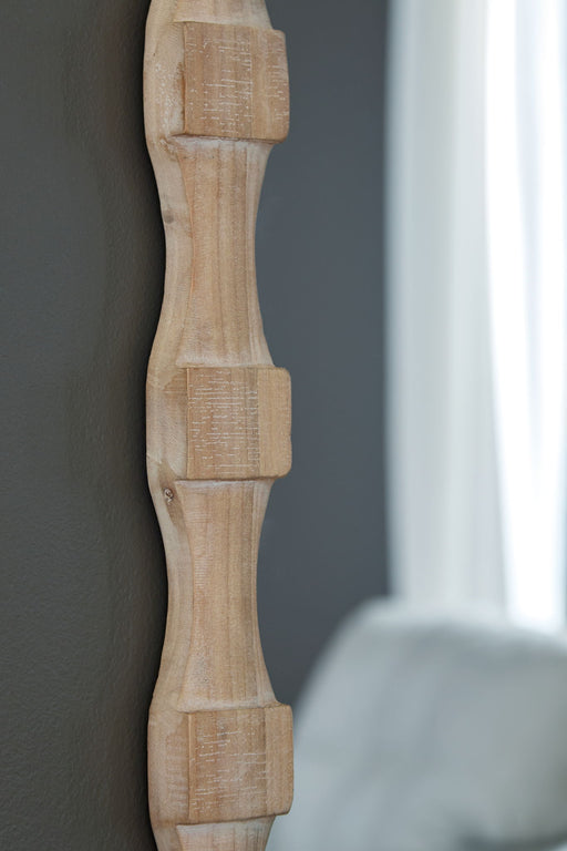 Acelmore - Accent Mirror - Light Brown - R&R Furniture Gallery (Fountain Valley, CA)