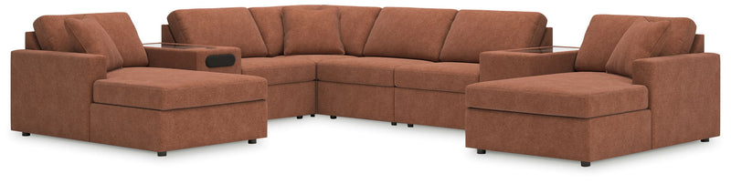Modmax - Sectional - Spice - R&R Furniture Gallery (Fountain Valley, CA)