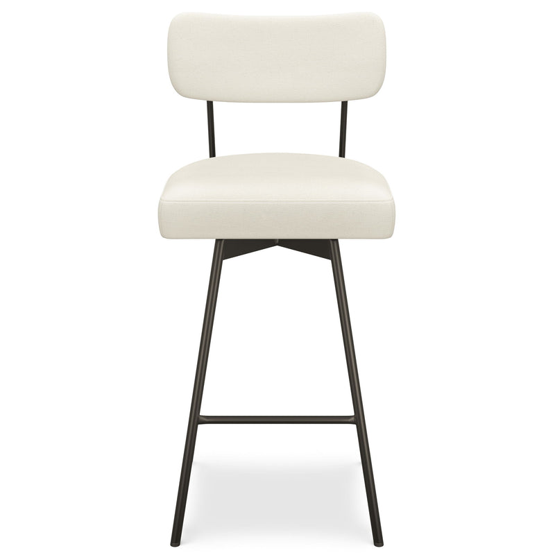 Giselle - Swivel Bar Stool (Set of 2) - Gray
