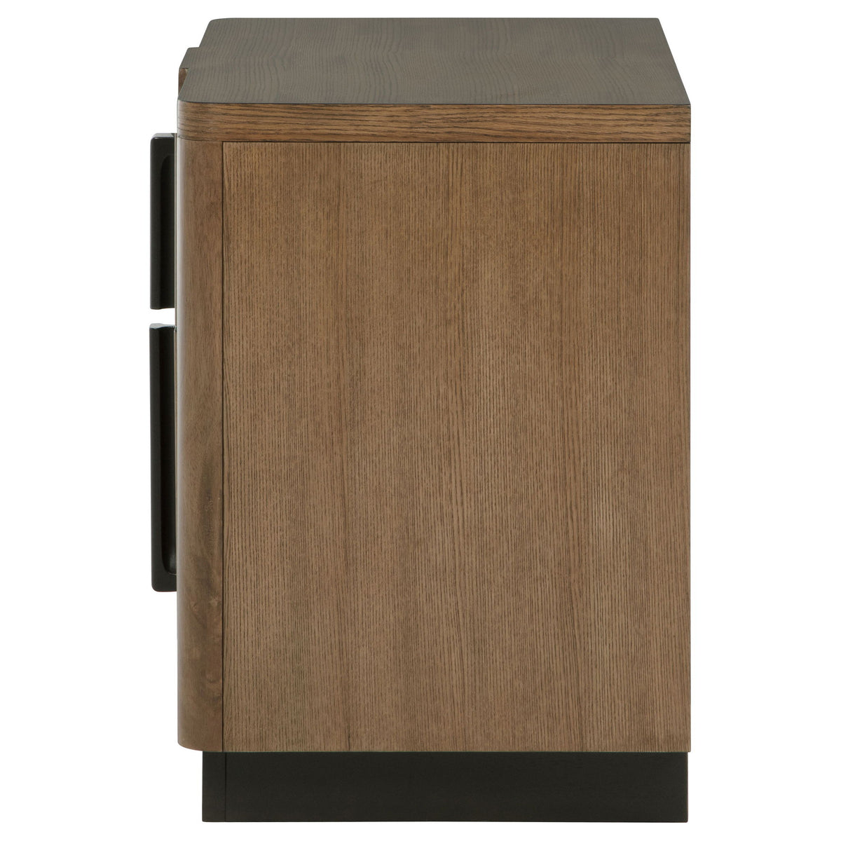 Moraga - 2 Drawer Nightstand - Ash Brown