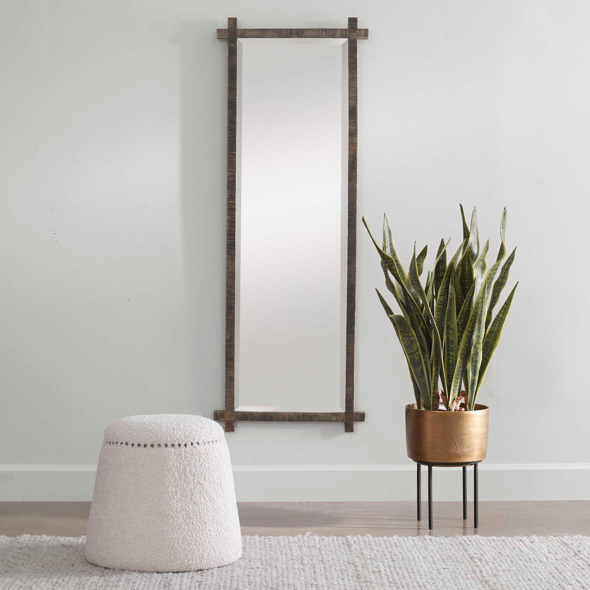 Fasita - Brass Planter (Set of 2) - Green