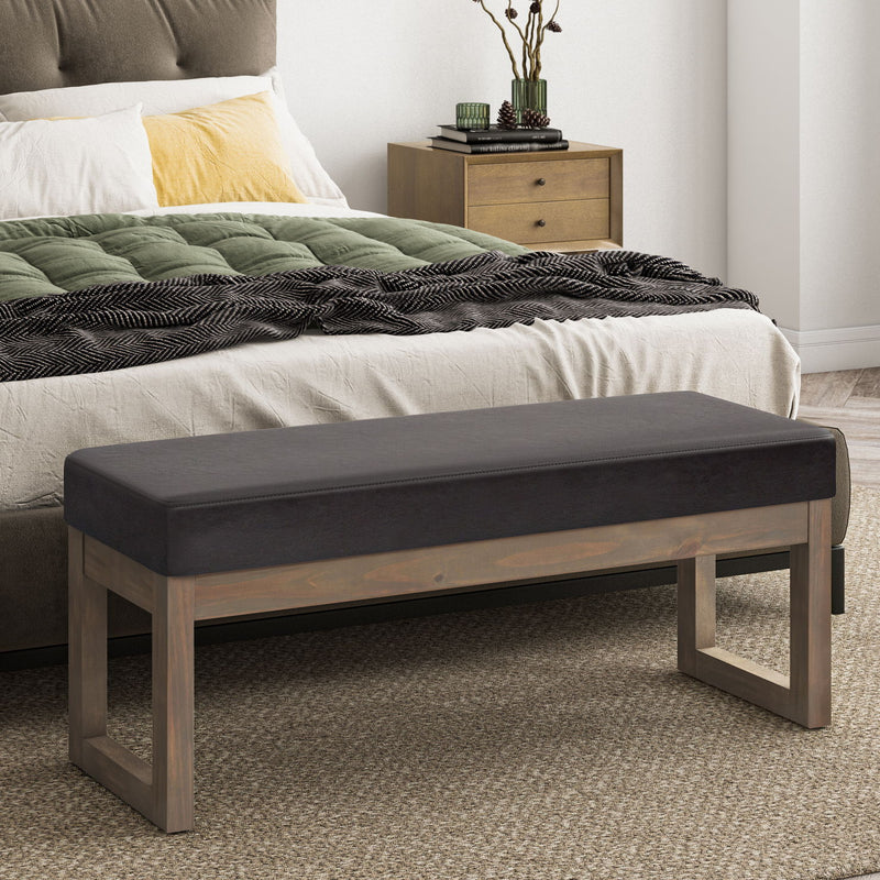 Milltown - Upholstered Ottoman Bench - R&R Furniture Gallery (Fountain Valley, CA)