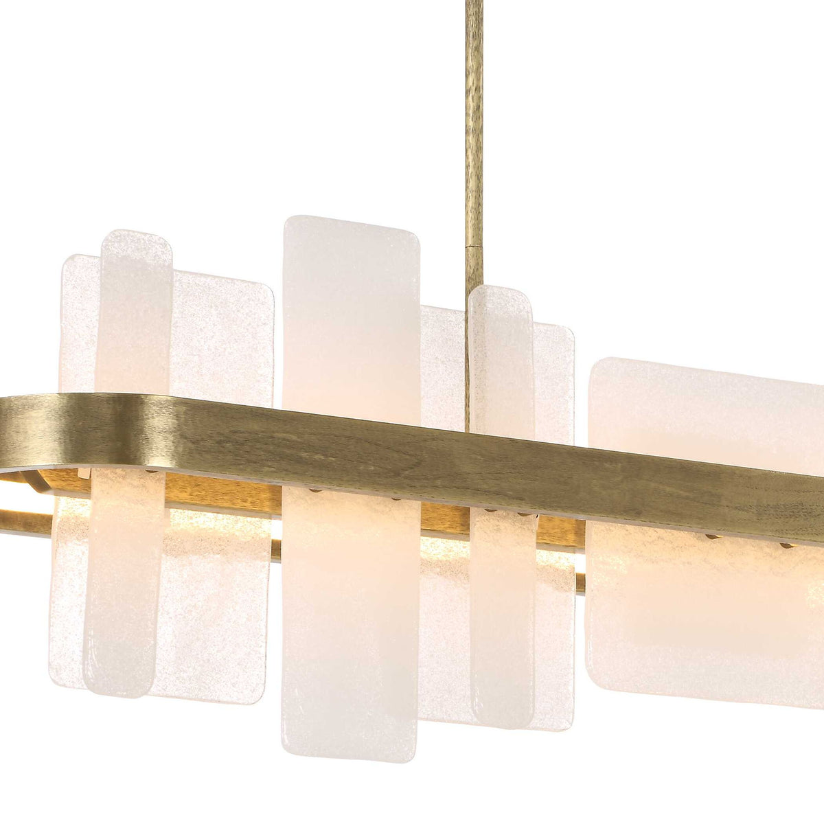 On The Ice - LED Pendant - Brass