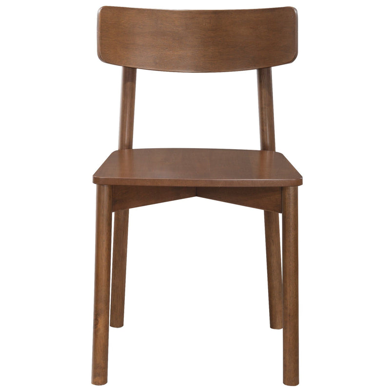 Dining Chair (Set of 2) - Brown - R&R Furniture Gallery (Fountain Valley, CA)