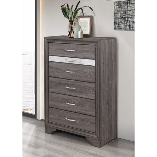 Ryder - Sparkle Chest - Gray - R&R Furniture Gallery (Fountain Valley, CA)